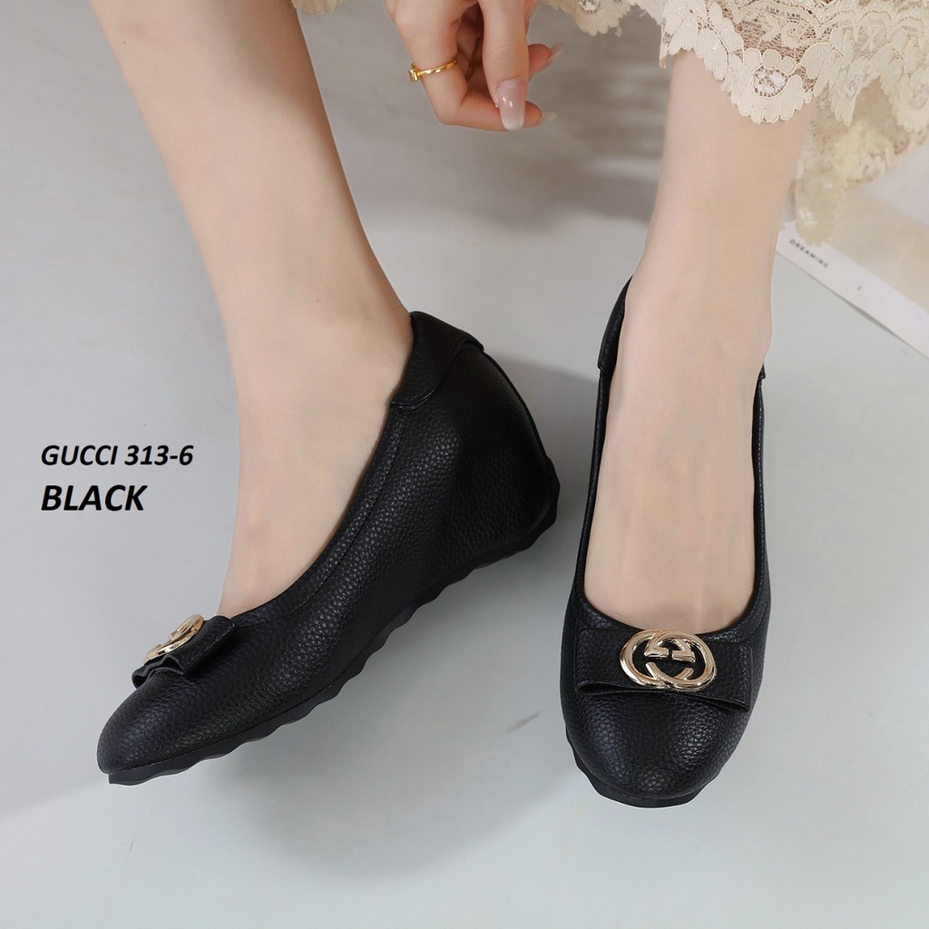 SEPATU WANITA WEDGES SHOES 313-6