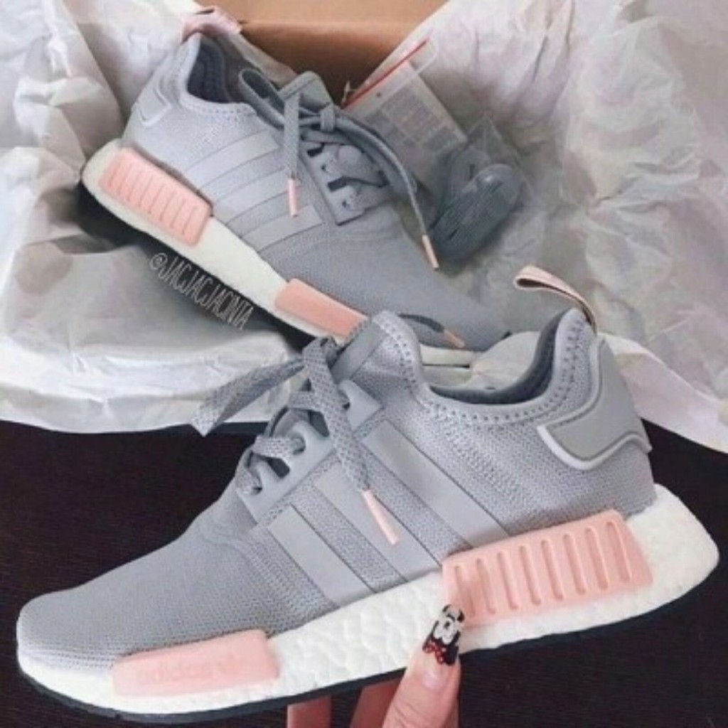 gray nmd womens