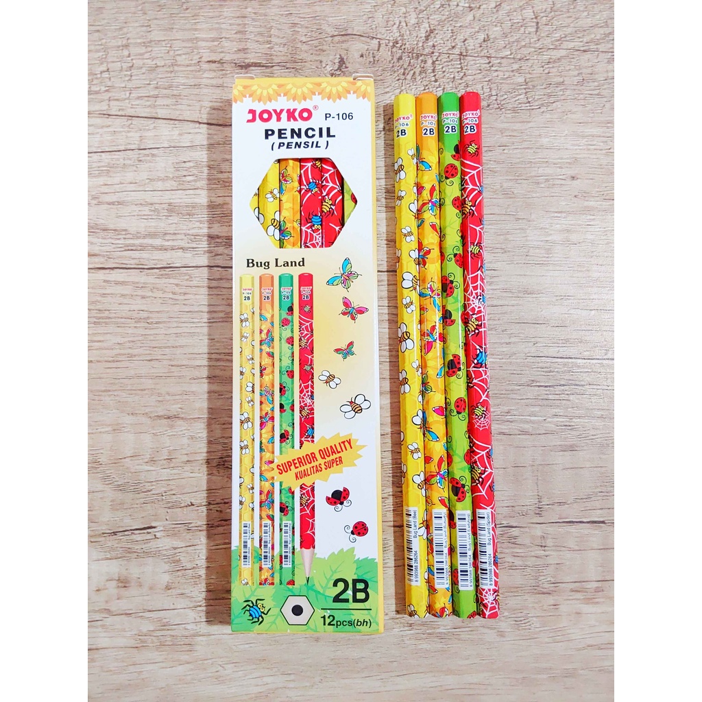 

(PAK) Pensil Joyko P-106 / Pensil Joyko P-106 2B / Pensil Joyko