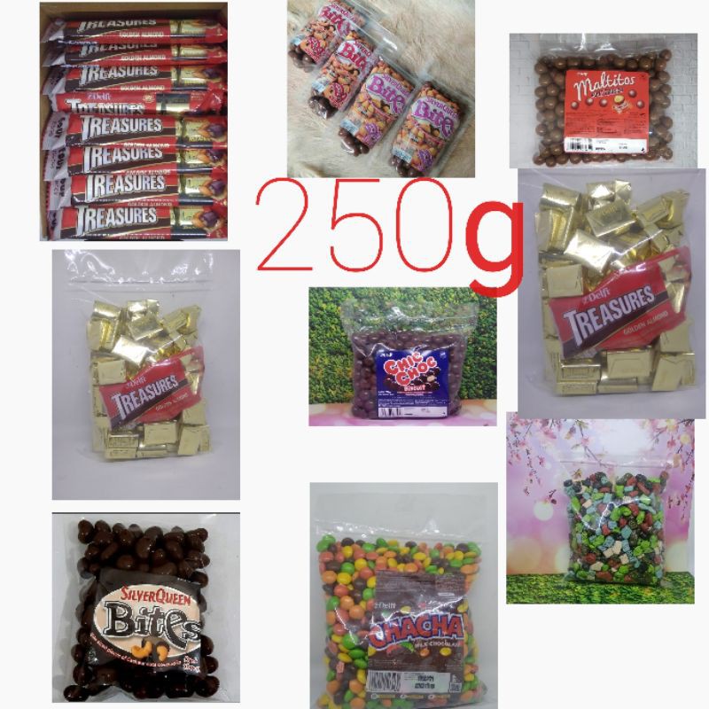 

250g Coklat Kiloan / Silverqueen Bites Mede / Silverqueen Bites Almond