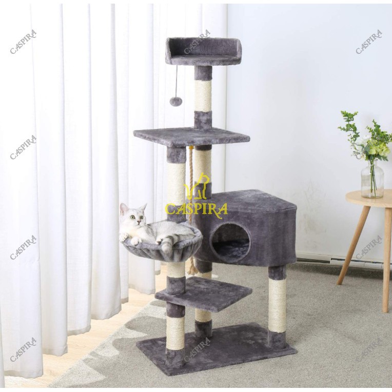 Cat Play / Cat Tree / Cat Condo / Kandang Kucing / Mainan Kitten Peaknose Anggora TIGA