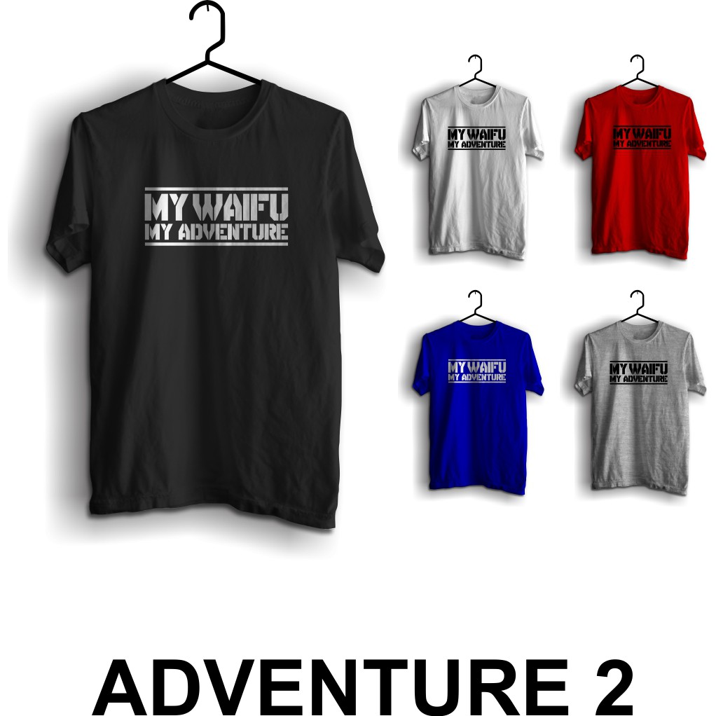 Kaos ANIME Kata-Kata Jepang WAIFU