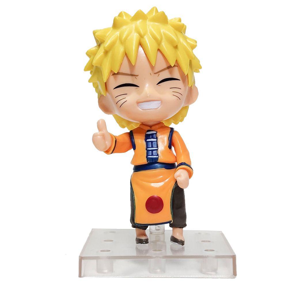 NEEDWAY Naruto Shippuden Model Koleksi Untuk Hadiah 3pcs/set Figure Mainan Model Mainan Uzumaki Naruto