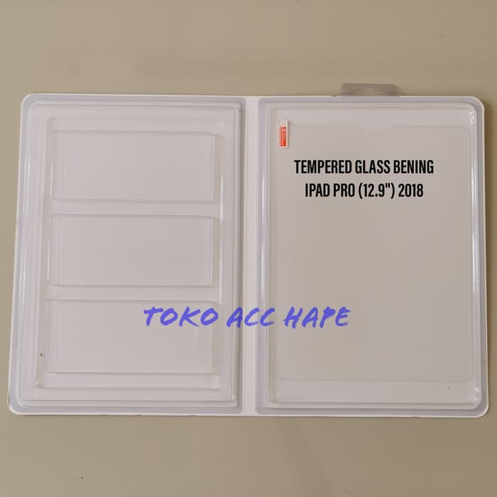 TEMPERED GLASS IPAD PRO (12.9&quot;) 2018/2020 KACA BENING/CLEAR TERMURAH