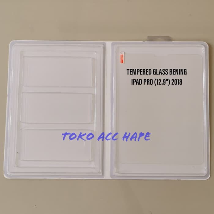 TEMPERED GLASS IPAD PRO (12.9&quot;) 2018/2020 KACA BENING/CLEAR TERMURAH