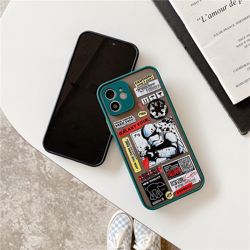 Hard case Desain Star Wars Untuk iPhone 13 Pro Max 12 11 Pro 8 7 6s Plus X XR XS Max