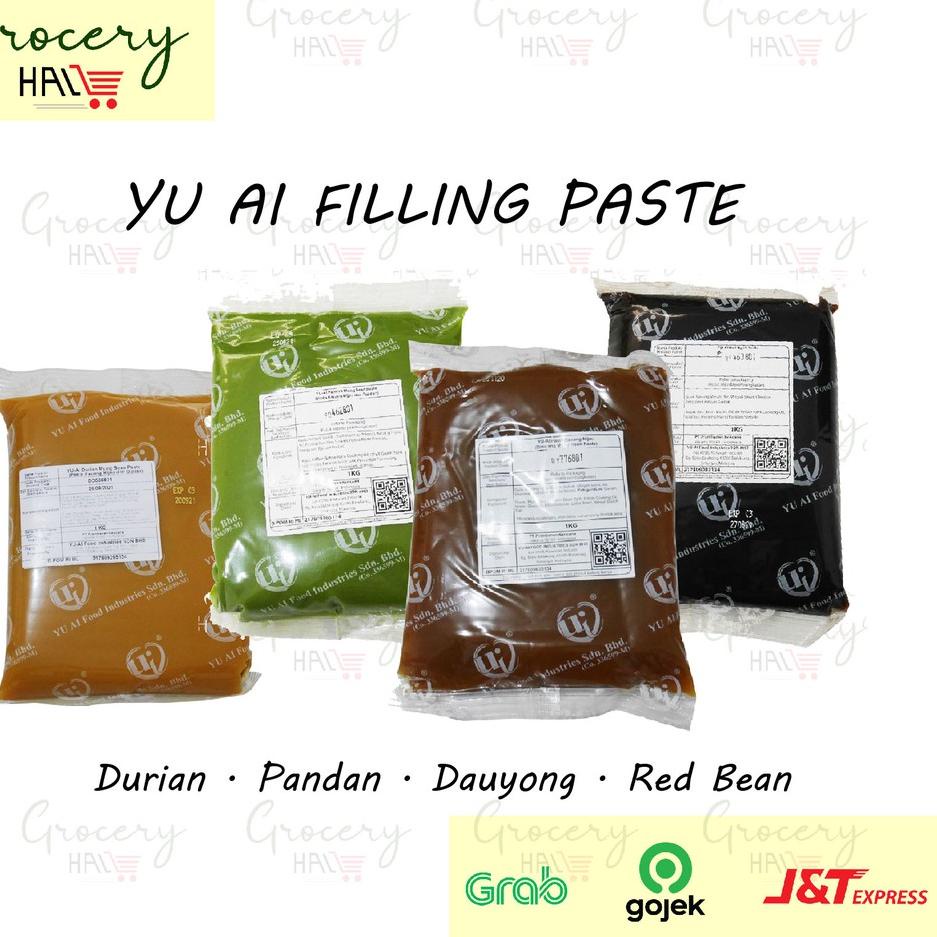 

ホ YU-AI FILLING PASTE / PASTA ISIAN ROTI 1 KG ISIAN KUE BULAN YUAI Model Baru