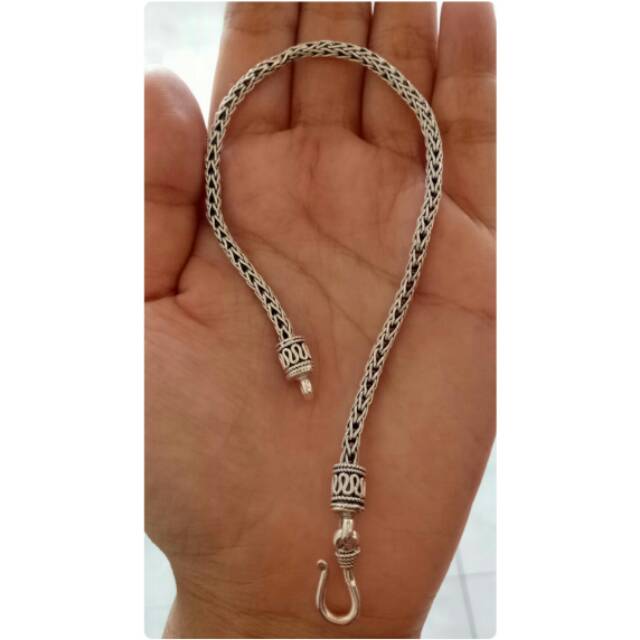 Gelang handmade/gelang pria wanita/ gelang silver
