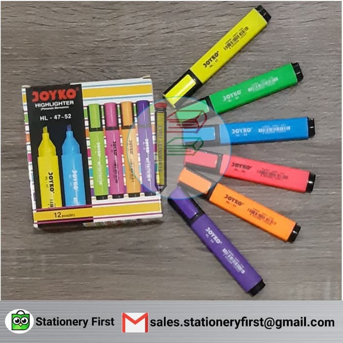 

Highlighter - Stabilo Pulpen - Stabilo Warna Warni Stabilo (Highlighter) Hl47-52 - Biru Produk