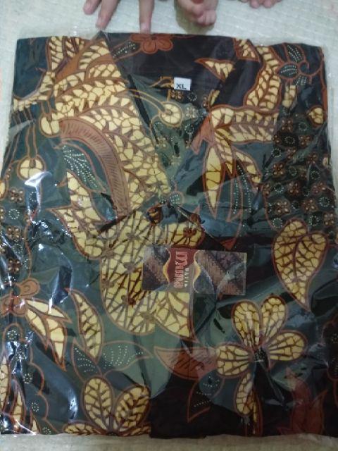 Couple Seragam Batik Blouse Dan Kemeja Kerja