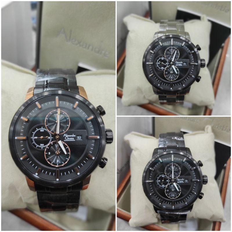 JAM TANGAN ALEXANDRE CHRISTIE PRIA AC 6323 NEW AC6323 ORIGINAL