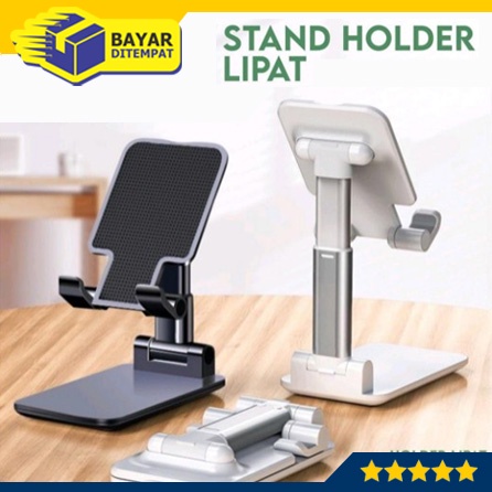 Holder Lipat HP Smartphone Folding Desktop Phone Stand [AHP01]