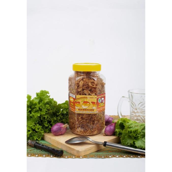 

Bawang Soy - Goreng Asin Large Gurih Renyah Nikmat Sehat