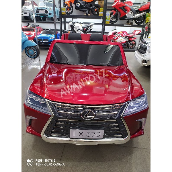 Mobil Aki Anak Lexus LX570 Paint Red