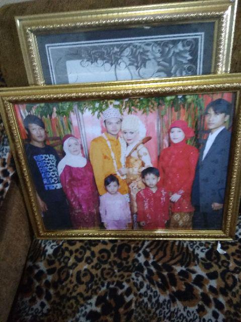 Frame Foto / Figura / Bingkai 16r 40x50 Linen Gosend Only