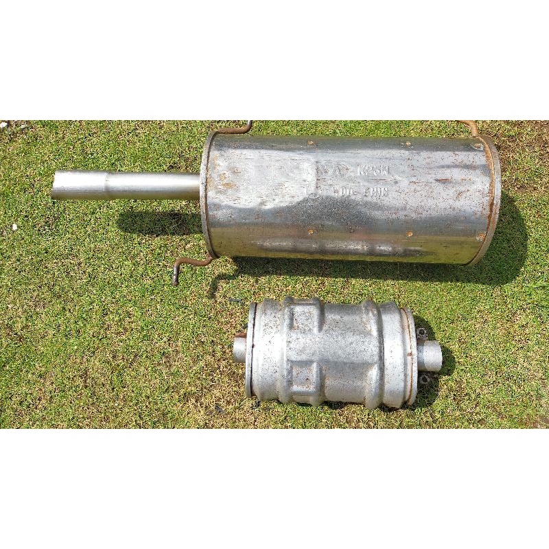 RESONATOR KNALPOT TIMOR & KATALIS ORIGINAL copotan