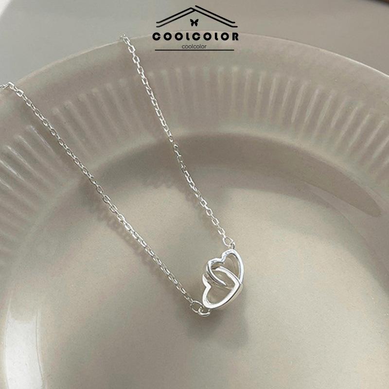 Murah❤️Fashion Gelang INS Perak Berbentuk Hati Untuk Wanita anita Hadiah Ulang Tahun Kado Fashion Aksesoris COD