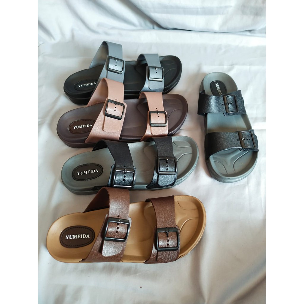 ! Promo Termurah ! Sandal Selop Yumeida Pria Wanita Terlaris Paling Murah