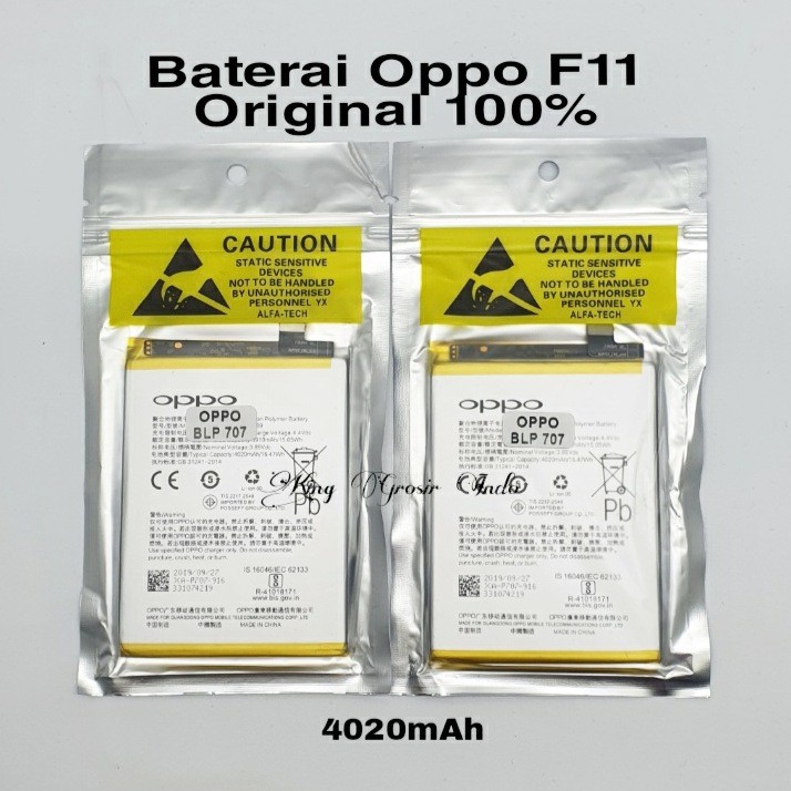 Baterai Oppo BLP707 / BLP 707 / Oppo F11 Original 100% Battery