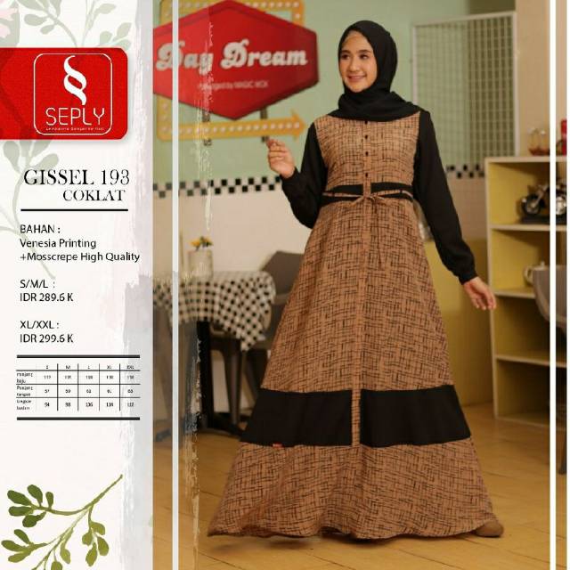Seply Gissel 193 coklat