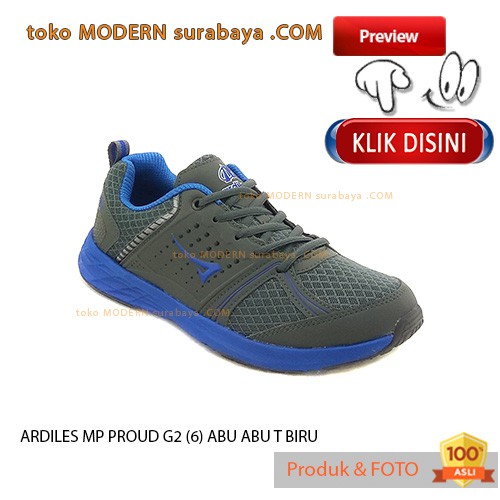 ARDILES MP PROUD G 2 6 GREY BLUE sepatu pria kets running casual sneakers