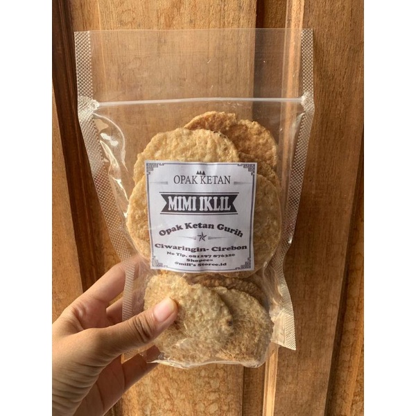 

FLASH SALE!!Opak Ketan sangrai kelapa,gurih,Original Khas cirebon