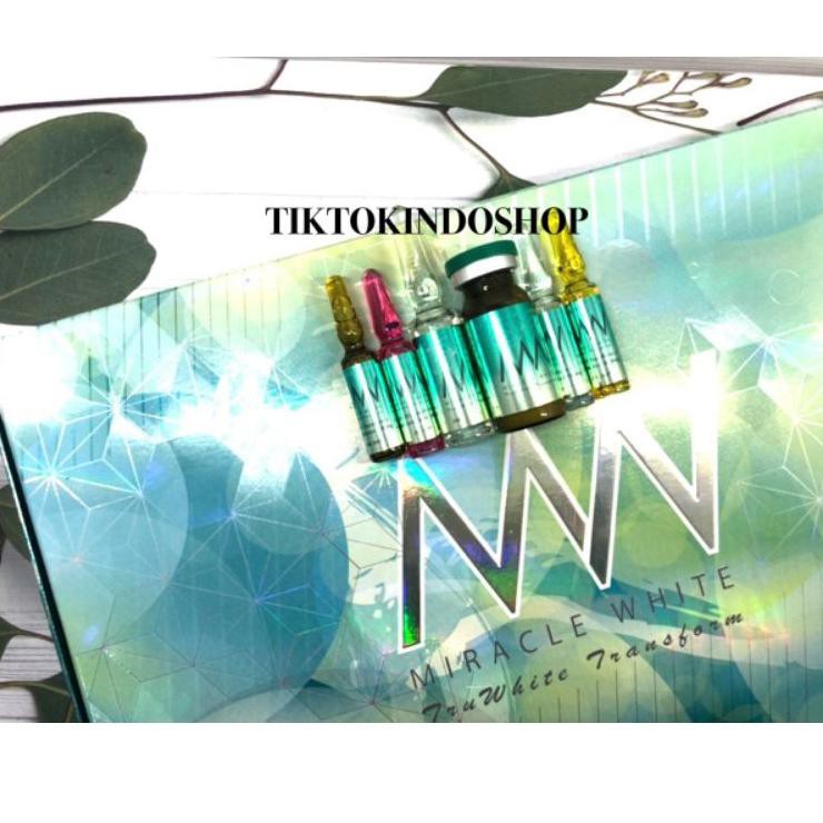 ❋ PASTI ORI Ecer Truwhite Miracle White Hijau // Infus Whitening Original Transform Suntik ➱