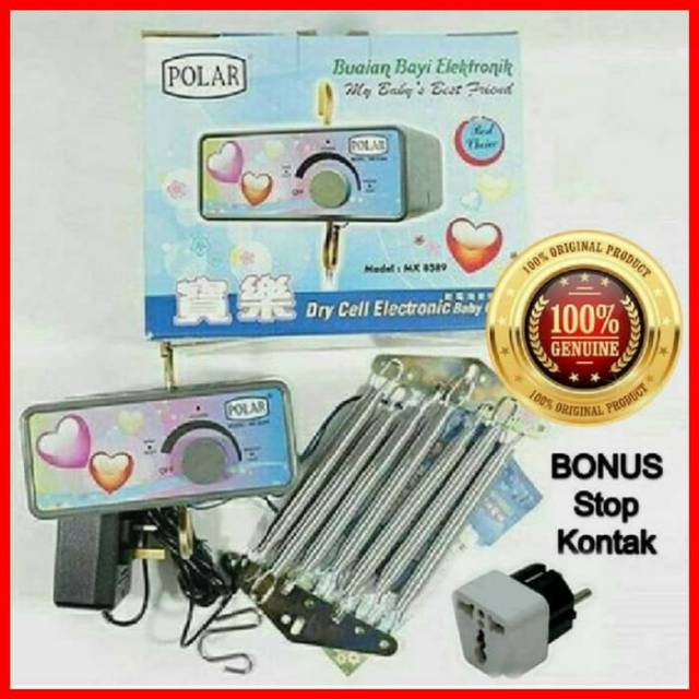 Ayunan Bayi Listrik Otomatis | Buaian Bayi Electrik Per | Ayunan Bayi