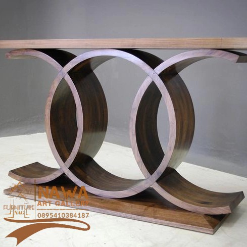 MEJA MINIMALIS PAJANGAN KAYU JATI