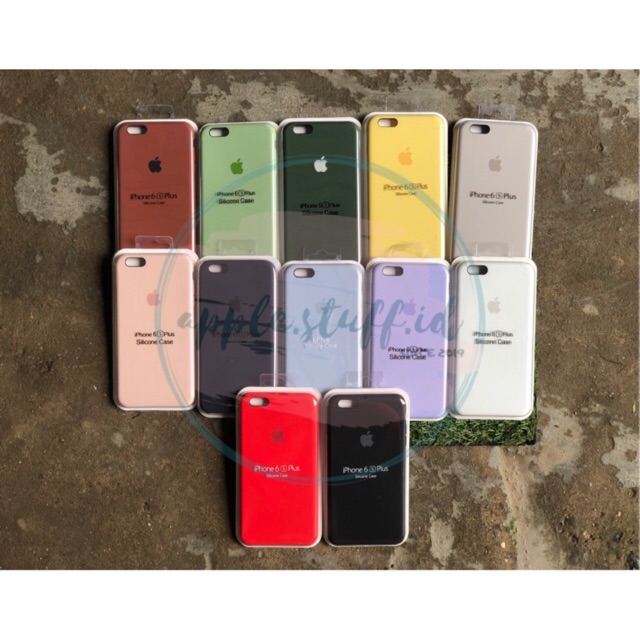 Original Silicone Case iP 6+ READY STOCK