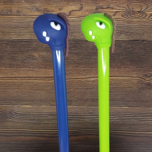

(4PC)Pulpen Pena Karakter Bentuk Kepala Dino Lucu Bolpen Karakter Unik Pulpen Karakter Gel Imut Pulpen Gel Pena