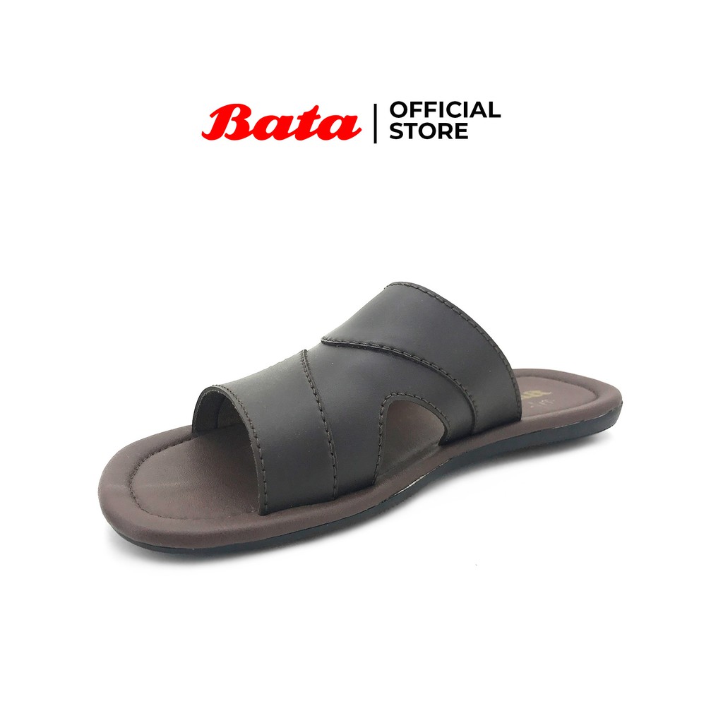 Bata Sandal Pria Portugal Brown - 8714431 / Ramayana Jatinegara