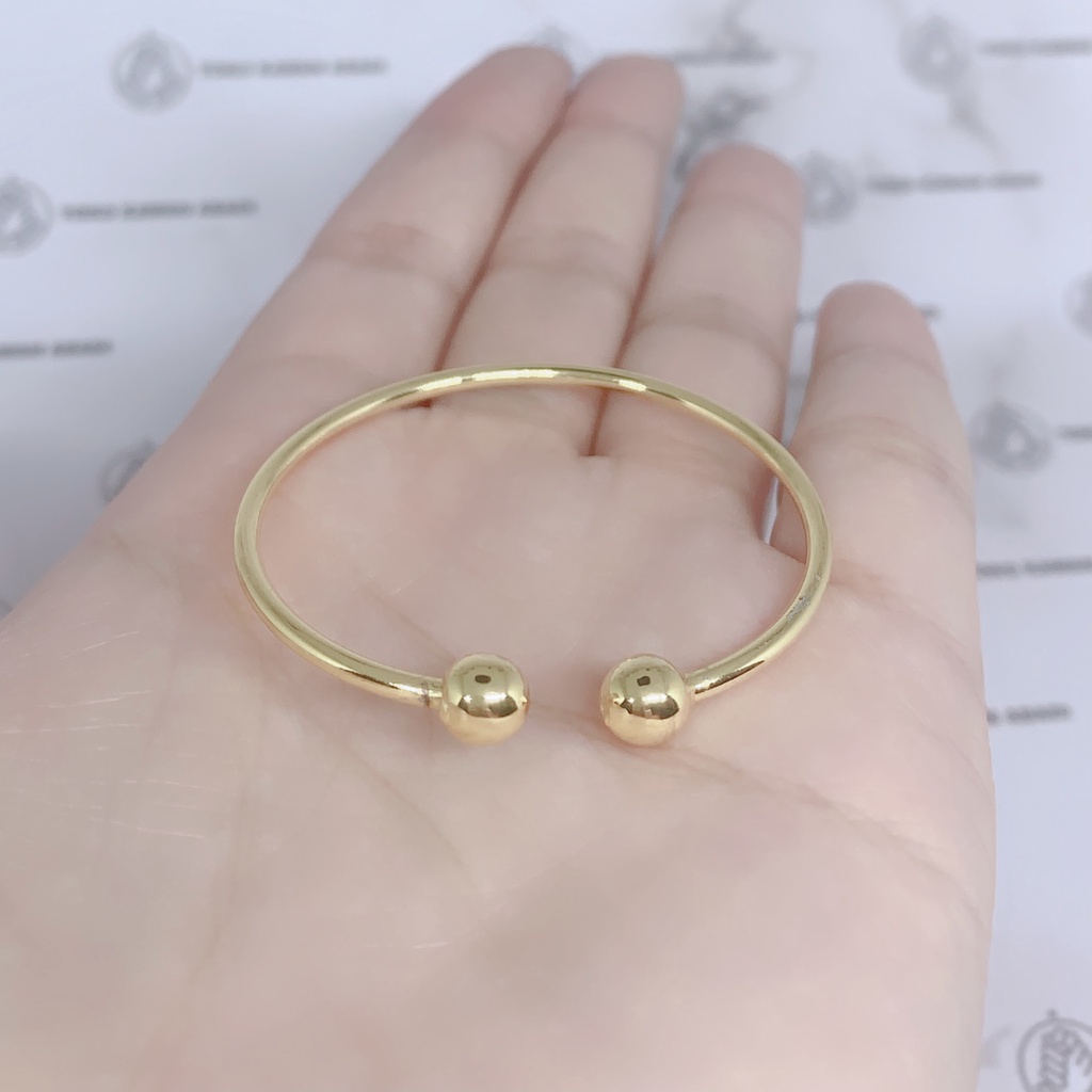 Xuping Gold Gelang Tangan Anak Perempuan Model Bangkok *20