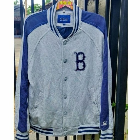Varsity Jaket Sweater MLB Preloved Second Bekas