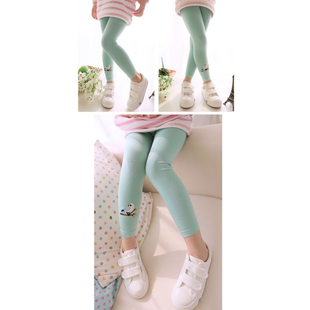 LittleAaron BIRDIE LAND PANTS legging anak perempuan celana panjang import