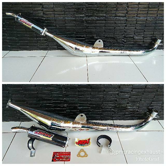 Knalpot Racing Fiz r croom carbon skotlet .JPM RACING