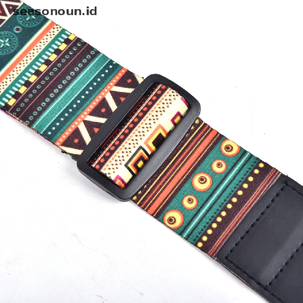 Strap Bahan Nilon Aneka Warna Untuk Gitar Akustik / Elektrik / Bass