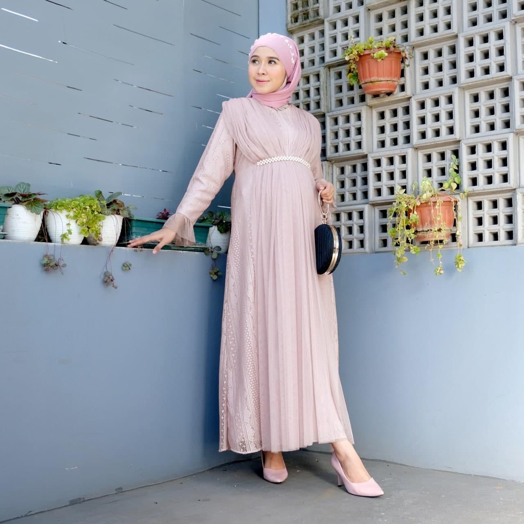 JASMINA DRESS / SILMI DRESS PESTA / DRESS KONDANGAN BUSUI / DRESS BRUKAT / GAMIS KONDANGAN / GAMIS BRUKAT