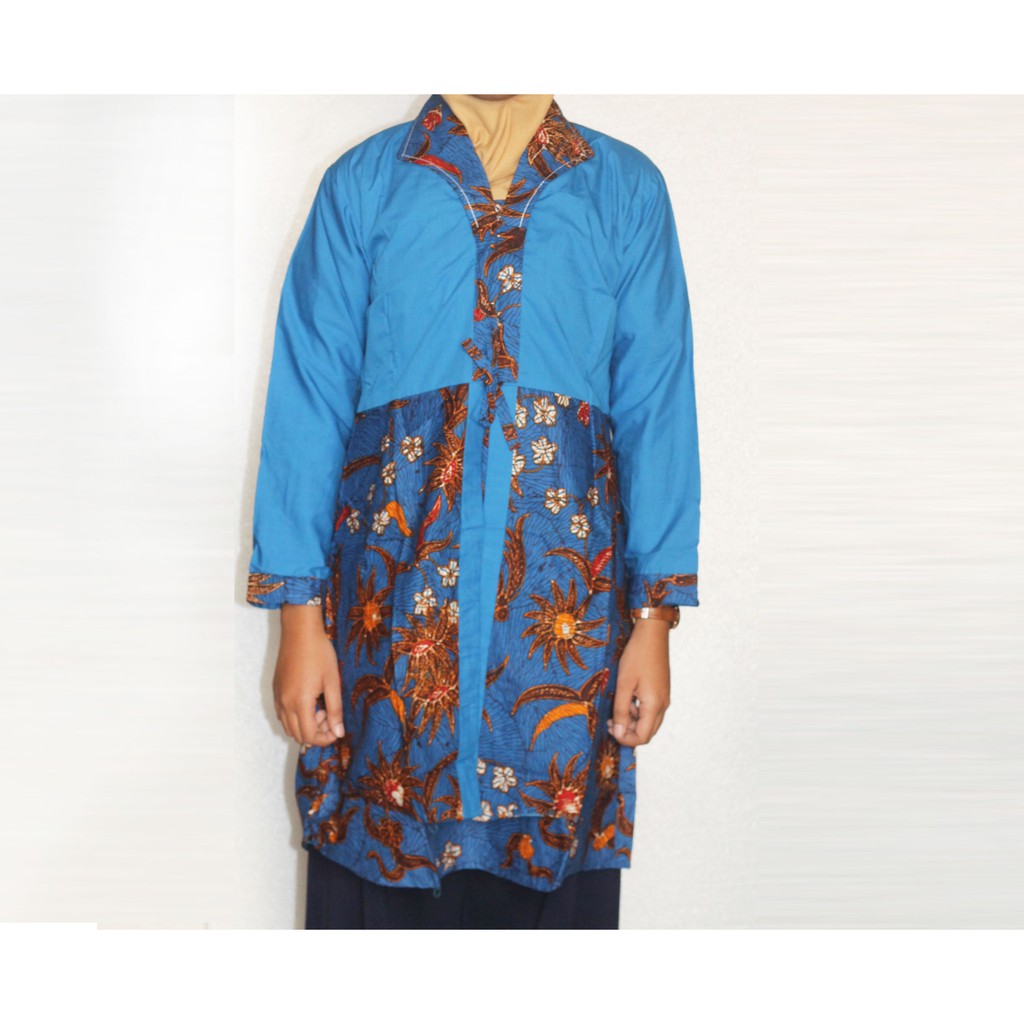 Blus Batik I Atasan Batik I Blouse Batik Wanita Inka-SIZE XL