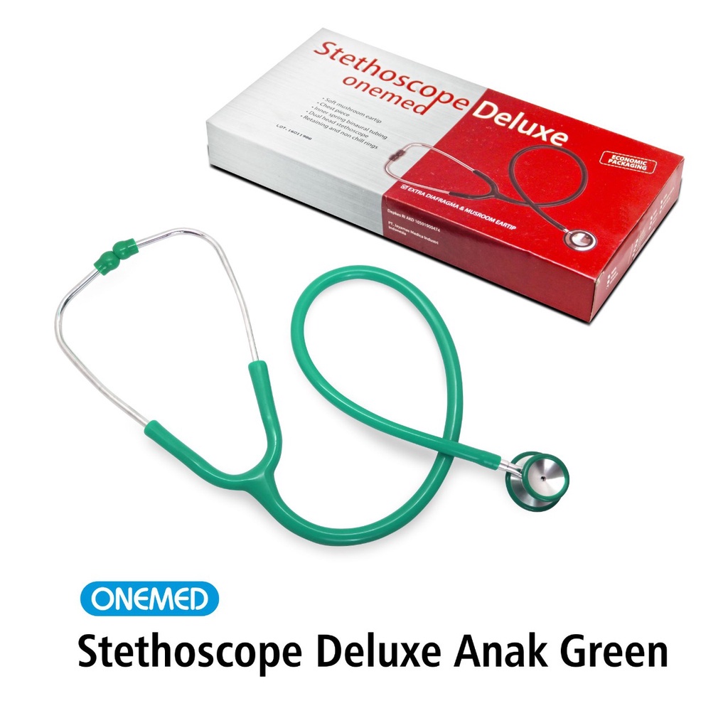 Stetoskop Anak Deluxe Green OneMed