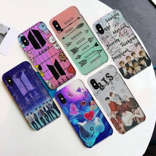 COVER CASE BTS XIAOMI REDMI NOTE 1 2 3 3PRO 4 4X 4PRO 5 5PRO 6 6PRO 7 7PRO 8
