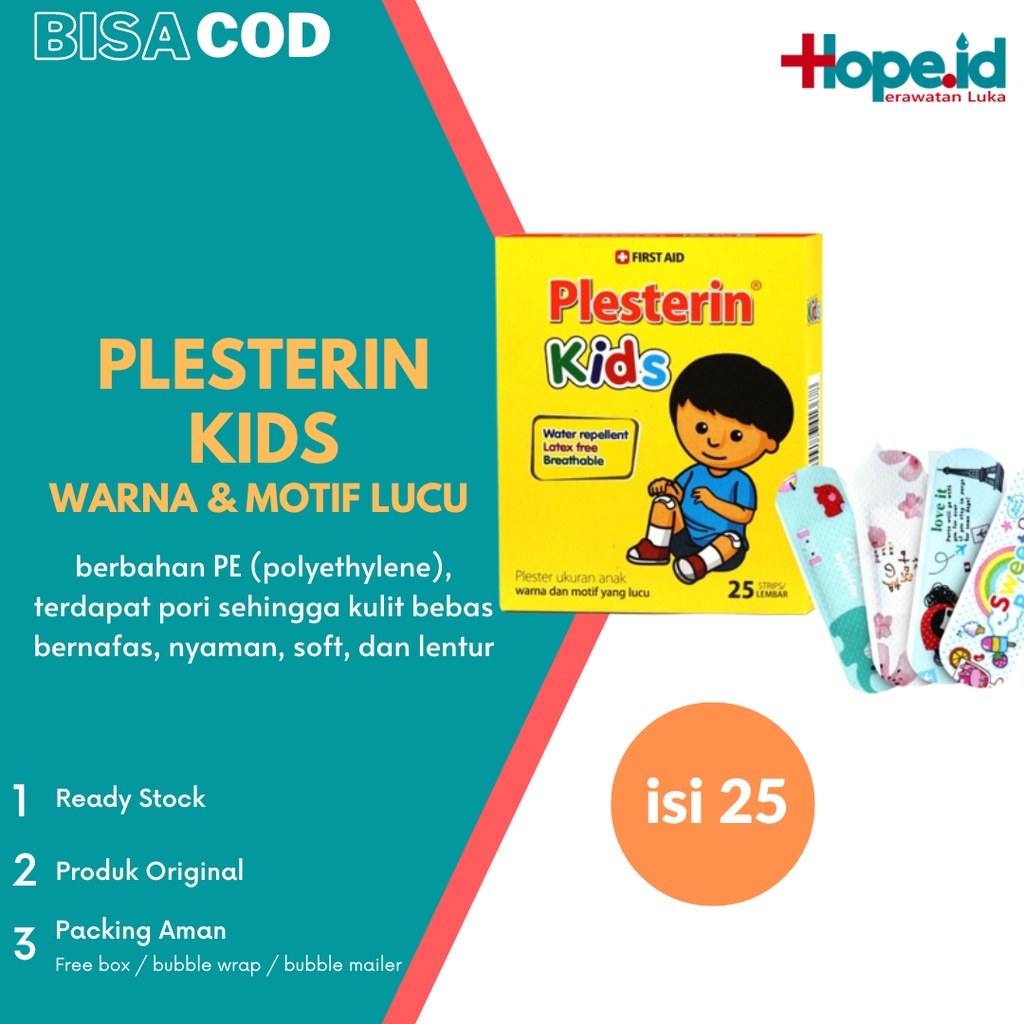 Plesterin Kids | Plester Luka Anak Bergambar