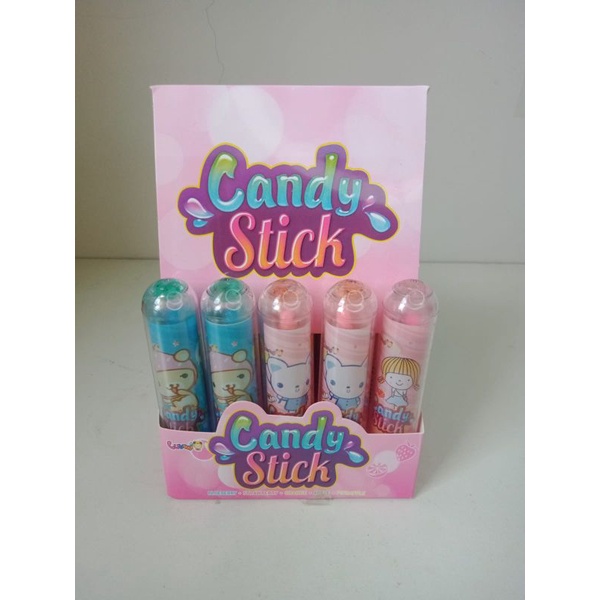 

Permen Lipstik Permen lunak aneka Rasa / Jelly candy stik