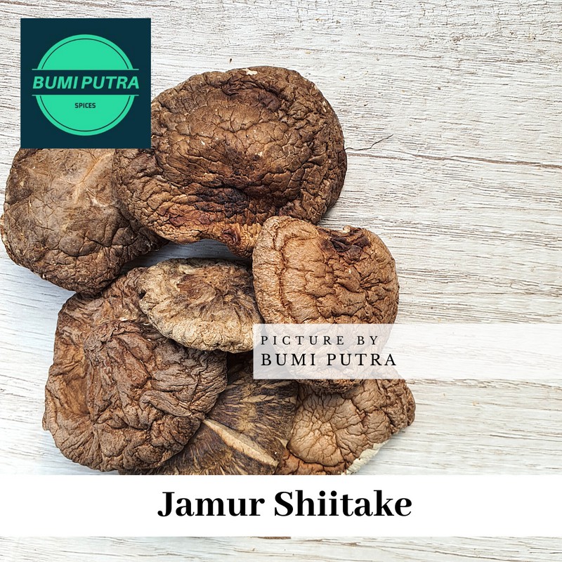 

Jamur shiitake/ hioko/yoko kering 100 gr