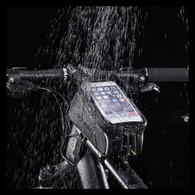 MURAH Rockbros Tas Sepeda Waterproof Case Hp- Rockbros Tas Frame Sepeda