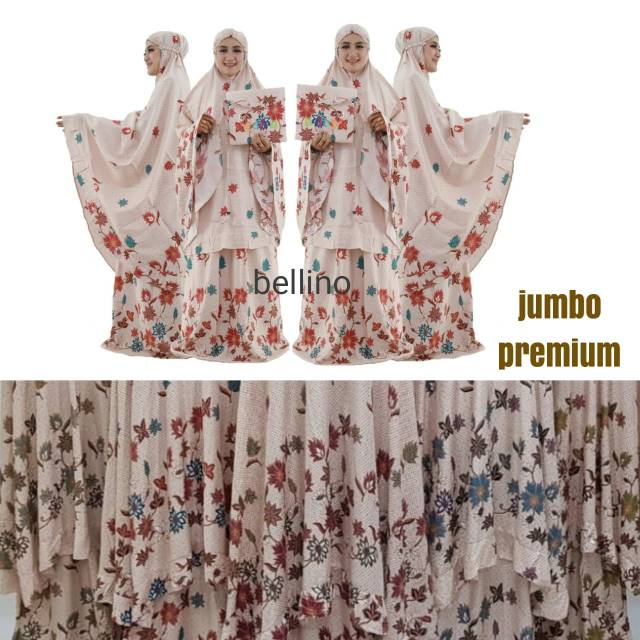 Setelan Mukena Madina Jumbo Rayon Premium