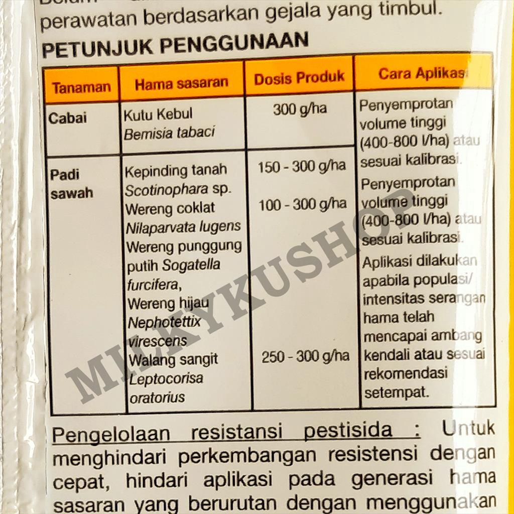 PLENUM 50 WG 25 GRAM  KEMASAN PABRIK INSEKTISIDA