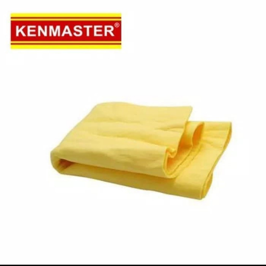 Kanebo Kenmaster Jumbo Asli - Plas Chamois Kenmaster Original Besar dengan Tabung 43x32cm like Aion