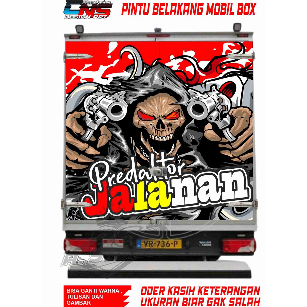 

stiker decal box keren