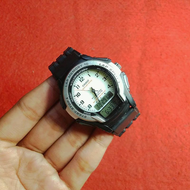 Jam Tangan Second - Casio WS-300 Original Second